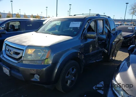 2010 Honda Pilot Ex из США, поврежденный, VIN 5FNYF4H41AB018221